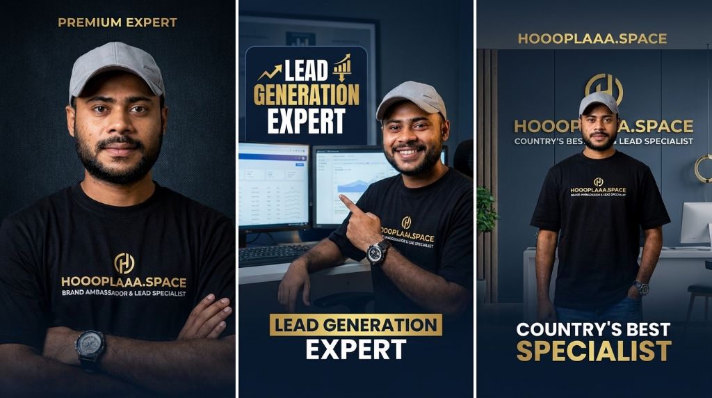 Marketing posters collage